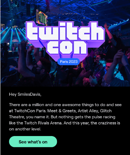Twitch con paris CTA